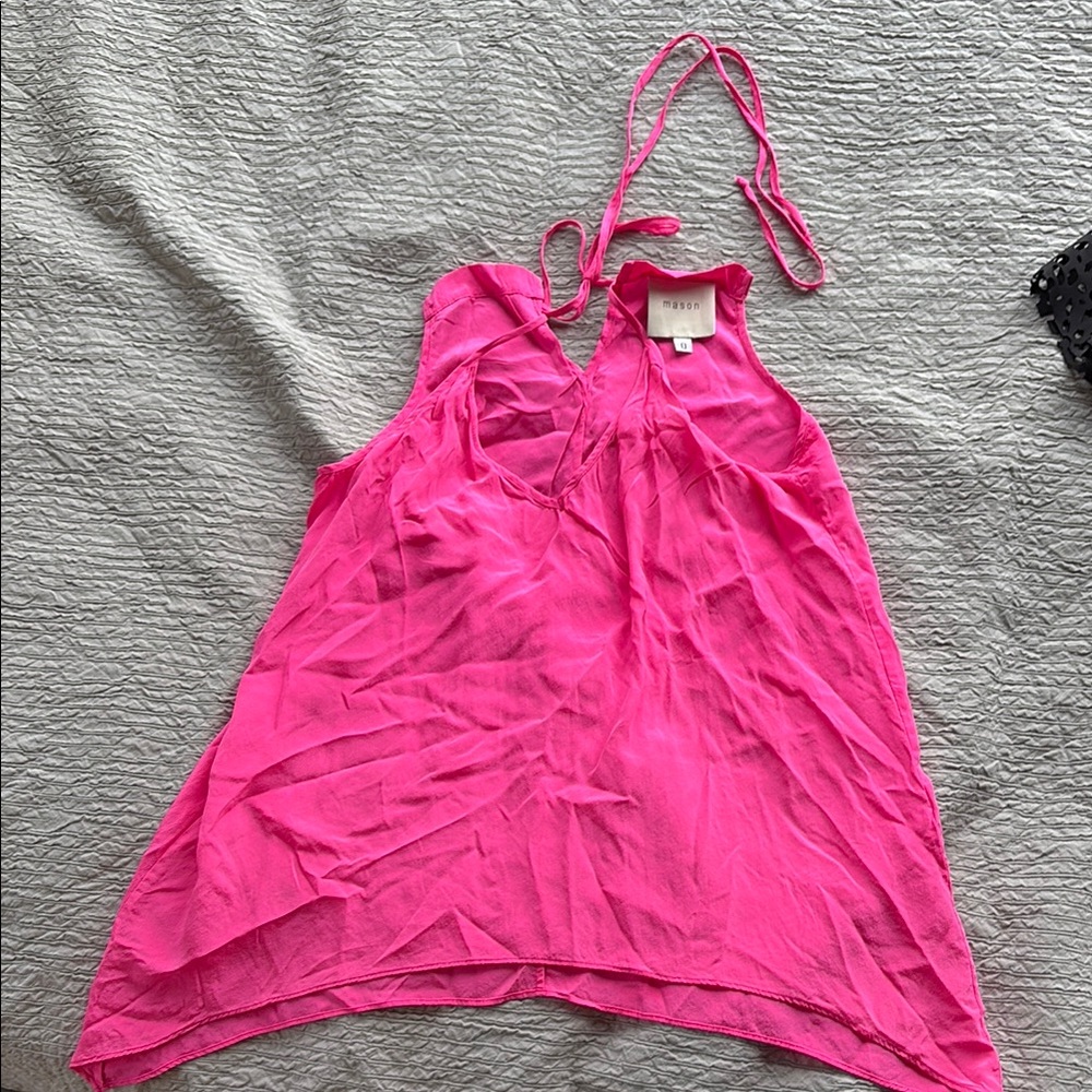 Mason Fuchsia Sleeveless Top